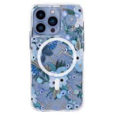 Rifle Paper Rifle Paper prozoren ovitek MagSafe za iPhone 13 Pro (Garden Party Blue)