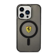 Ferrari Ferrari prozorno ohišje MagSafe - iPhone 14 Pro (črno)