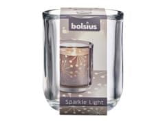 Bolsius Svečnike steklo 71x87 mm za Sparkle light prozorno