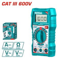 Total Digitalni multimeter, CATIII600V (TMT460012)