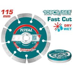 Total Diamantna rezalna plošča 115mm (TAC2111153M)