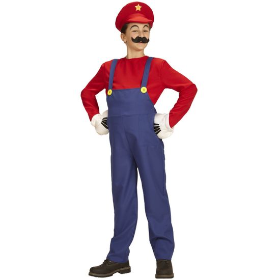 Widmann Kostum vodovodar - Super Mario otroški
