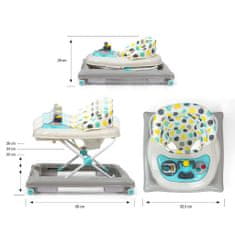 MILLY MALLY Patrol Dots Baby Walker