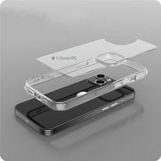 Tech-protect FlexAir ovitek za iPhone 15 Pro Max, prozoren