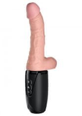 King Cock Plus TOPLOTNI VIBRATOR King Cock Plus Triple Threat Skin