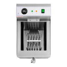 Royal Catering Nastavljiv električni catering cvrtnik s pipo 230V 3500W 16 L