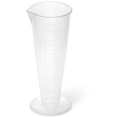 PRO Plastična merilna laboratorijska čaša 50 ml - 10 kosov.