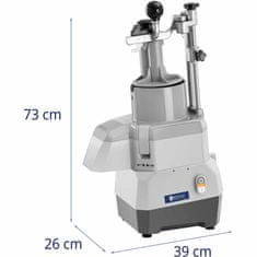 Royal Catering Električni rezalnik zelenjave 4 diski premera 174 mm 3 l 735 W