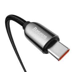 BASEUS USB-C - Kabel USB-C z merilnikom porabe 2 m - črn