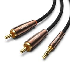 shumee Avdio kabel bakrena žica 3,5 mm mini jack - 2x RCA 2m