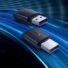 Ugreen Zunanja omrežna kartica USB - WiFi 2,4 GHz / 5 GHz 11ac AC650 - črna