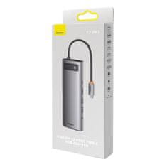 Noah Večnamenski HUB 12v1 USB-C HDMI DP USB-C minijack 3,5 mm RJ45 SD