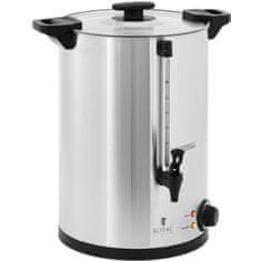 Royal Catering Dvojni stenski grelnik vode 16,5 L 2500 W srebrn