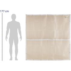Noah Varilna odeja zaščitna folija iz steklenih vlaken 177 x 176 cm do 500 C
