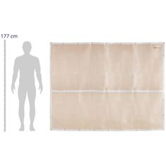 Noah Varilna odeja zaščitna folija iz steklenih vlaken 235 x 165 cm do 500 C