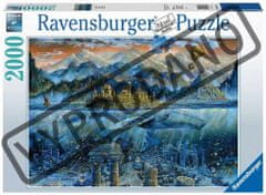 Ravensburger Modri kit Puzzle 2000 kosov