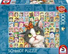 Schmidt Puzzle Cat Expressions 1000 kosov