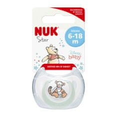 Nuk Disney Winnie the Pooh dude v škatli, bela 6-18m