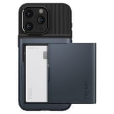 Spigen slim armor cs etui za iphone 15 pro - modri