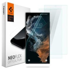 slomart hidravlična folija spigen neo flex 2-pack galaxy s22 ultra