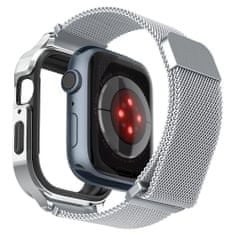 Spigen SPIGEN METAL FIT "PRO" APPLE WATCH 4 / 5 / 6 / 7 / 8 / SE (44 / 45 MM) SREBRNA