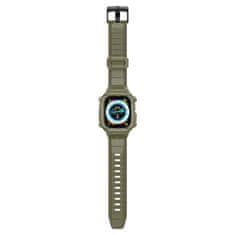 slomart spigen rugged armor "pro" apple watch ultra (49 mm) vintage khaki