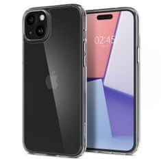 slomart spigen air skin hybrid, kristalno čist - iphone 15 plus