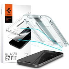 Spigen KALJENO STEKLO SPIGEN GLAS.TR "EZ FIT" 2-PACK IPHONE 15 CLEAR