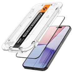 Spigen KALJENO STEKLO SPIGEN GLAS.TR "EZ FIT" FC IPHONE 15 PRO ČRN