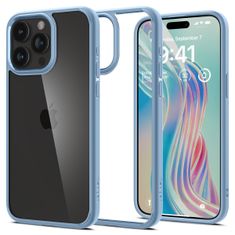 slomart spigen ultra hybrid, sierra blue - iphone 15 pro max