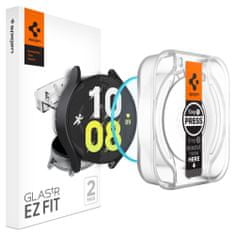 Spigen KALJENO STEKLO SPIGEN GLAS.TR "EZ-FIT" 2-PACK GALAXY WATCH 6 (44 MM) CLEAR