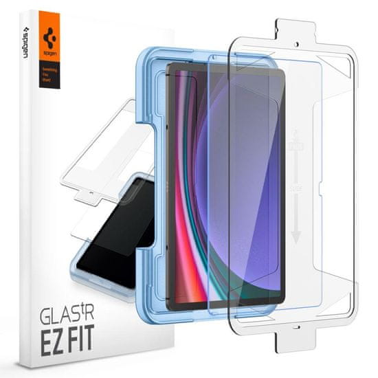 slomart spigen glas.tr "ez fit" kaljeno steklo galaxy tab s9+ plus 12.4 x810 / x816b jasno