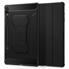 slomart spigen robusten oklep "pro" galaxy tab s9+ plus 12.4 x810 / x816b black