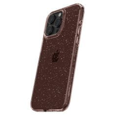 slomart spigen bleščice iz tekočih kristalov, rožnati kremen - iphone 15 pro