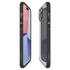 slomart spigen ultra hybrid, frost black - iphone 15 plus