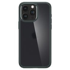 slomart spigen ultra hybrid, frost green - iphone 15 pro