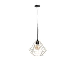 shumee Obesna svetilka 1xE27 FARO GOLD/BLACK