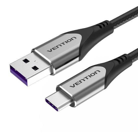 Vention Kabel USB-C na USB 2.0 Vention COFHH, FC 5A 2m (siv)