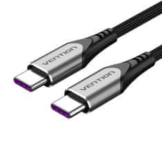 Vention Kabel USB-C 2.0 do USB-C Vention TAEHF PD 100W 1m (siv)