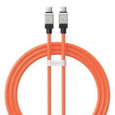 BASEUS kabel usb-c do usb-c coolplay 100w 1m (oranžen)