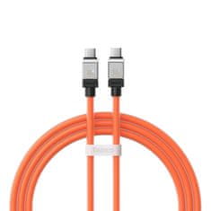 BASEUS kabel usb-c do usb-c coolplay 100w 1m (oranžen)