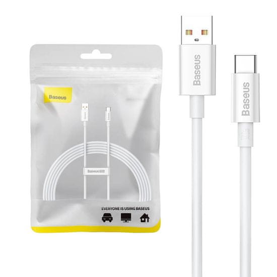 BASEUS kabel usb do usb-c superior 100w 2m (bel)