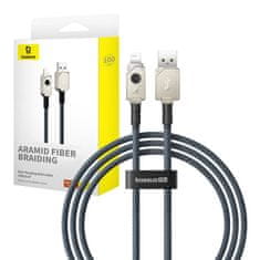 BASEUS usb kabel za hitro polnjenje ip 2,4a, 1m (bela)