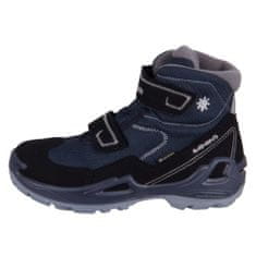 Lowa Čevlji treking čevlji mornarsko modra 31 EU Milo Gtx Mid Schwarz Navy Textil