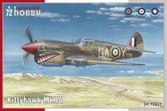 Special Hobby maketa-miniatura Kittyhawk Mk. IA • maketa-miniatura 1:72 starodobna letala • Level 3