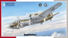 Special Hobby maketa-miniatura Piaggio P.108B • maketa-miniatura 1:72 starodobna letala • Level 4