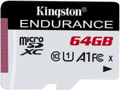 Kingston Endurance/micro SDXC/64GB/UHS-I U1/Class 10