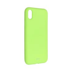 ROAR Roar Barvito ohišje Jelly - za iPhone XR Lime