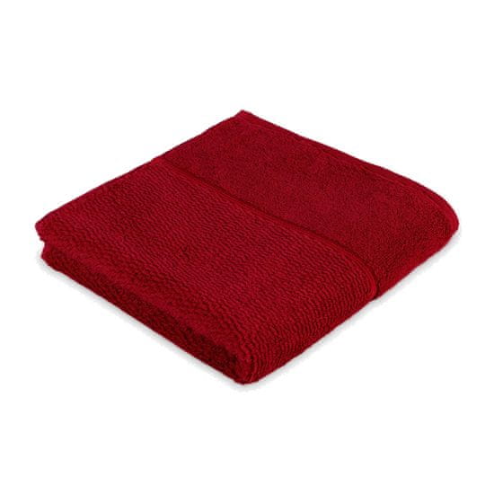 Frottana BISERNA brisača 50 x 100 cm, rdeča