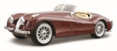 BBurago 1:24 Jaguar XK 120 Roadster (1951) Rdeča